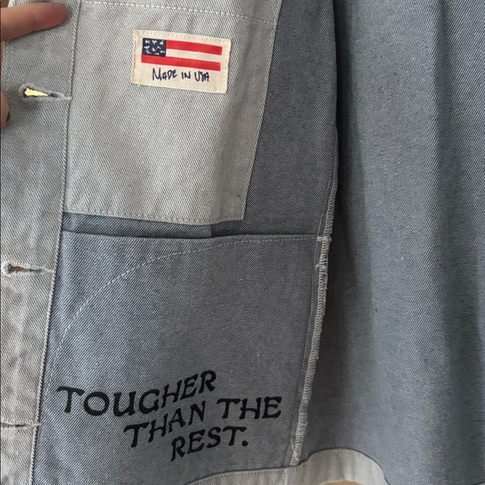 Gray Jean Jacket - image 7